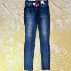 Express Dark Blue Women's Skinny Legging Jeans